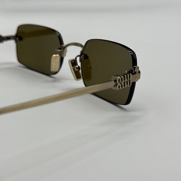 NEW MIU MIU MUB50S 26C09Z SUNGLASSES BROWN WOMEN MU B50S, SMU B50